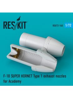   Reskit - F/A-18 "Super Hornet" type 1 exhaust nozzles for Academy kit (1/72)