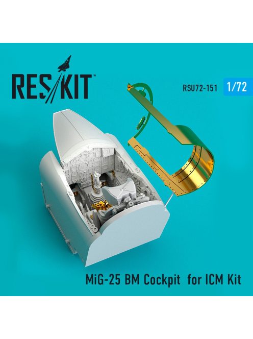 Reskit - MiG-25 BM Cockpit for ICM kit (1/72)