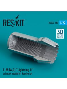   Reskit - F-35 (A,C) "Lightning II" exhaust nozzle for Tamiya kit (3D Printed) (1/72)