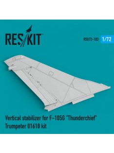   Reskit - Vertical stabilizer for F-105G "Thunderchief"  Trumpeter 01618 kit (1/72)