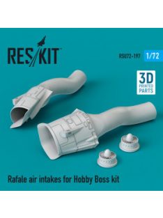   Reskit - Rafale air intakes for Hobby Boss kit (3D Printed) (1/72)