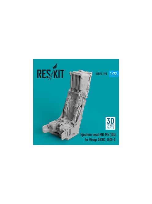 Reskit - Ejection seat MB Mk.10Q for Mirage 2000C, 2000-5 (3D Printed) (1/72)