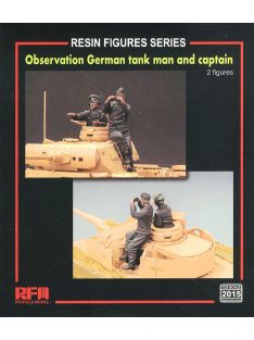 Rye Field Model - Observation German tank man and captain