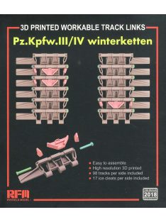   Rye Field Model - Tracks for Pz.III/IV Winterketten (3D printed)