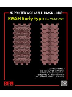   Rye Field Model - RMSH Early type work. track links f. T55/T-72/T-62