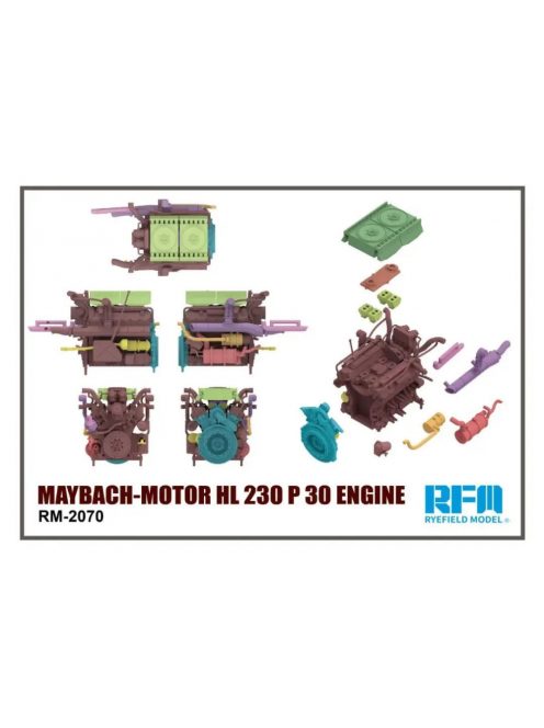 Rye Field Model - Maybach-Motor HL 230 P 30 engine