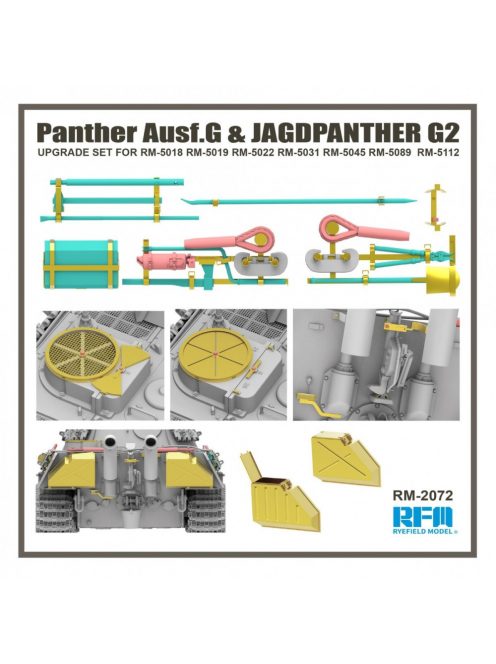 Rye Field Model - Upgrade set for Panther Ausf. G