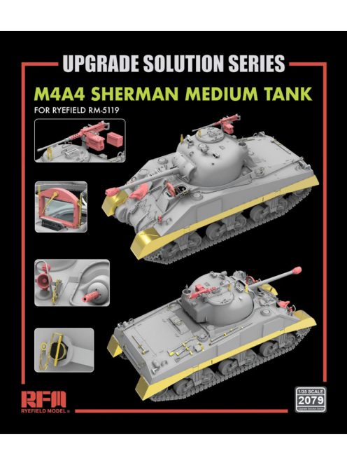 Rye Field Model - Upgrade set for RFM5119 M4 A4 Sherman