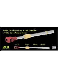   Rye Field Model - Upgrade set M284 metal barrel w/3D f. M109 A7/A6