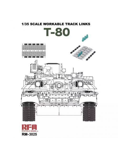 Rye Field Model - T-80 Workable Track Links