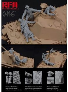 Rye Field Model - Figures For Panther G Fallen Resin