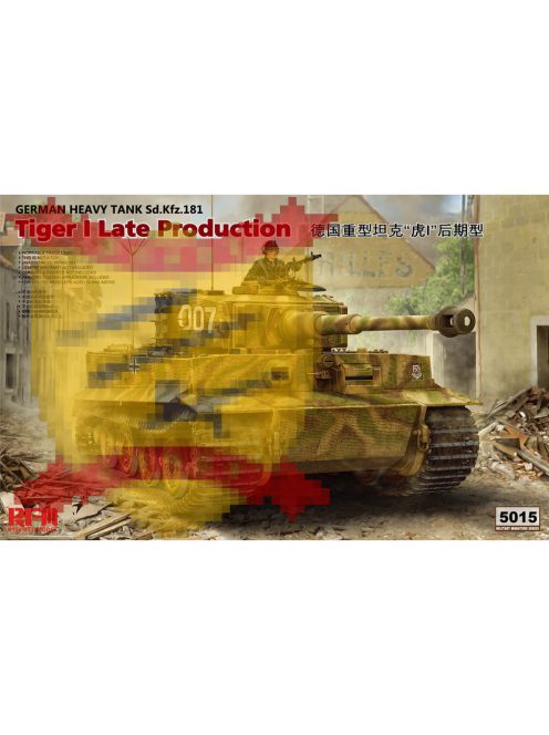 Rye Field Model - Tiger I Late Production