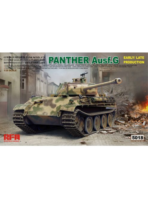 Rye Field Model - Panther Ausf.G Early/Late productions