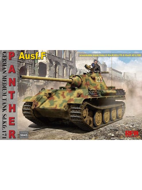 Rye Field Model - SdKfz171 Panther Ausf F with Workable Track Links