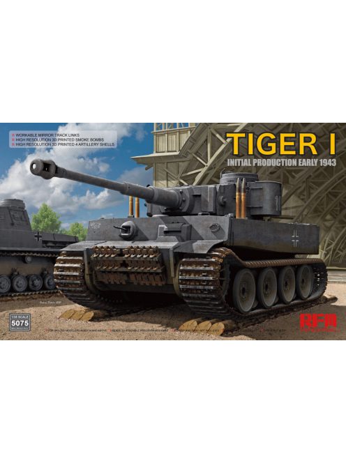 Rye Field Model - Tiger I 100# initial production early 1943