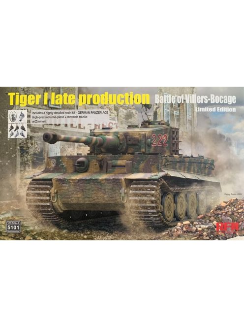 Rye Field Model - Tiger I late production (Battle of Villers-Bocage)