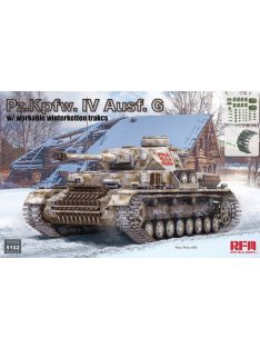   Rye Field Model - Pz.Kpfw. IV Ausf. G w/workable WINTERKETTEN tracks