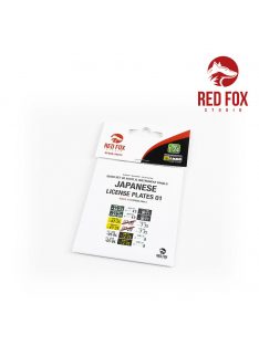 Red Fox Studio - 1/24 Japanese License plates vol.01