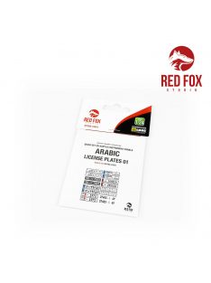 Red Fox Studio - 1/24 Arabic License Plates vol.01
