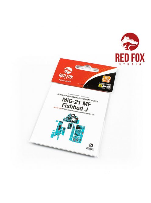 Red Fox Studio - 1/32 MiG-21MF Fishbed-J (for Trumpeter kit)