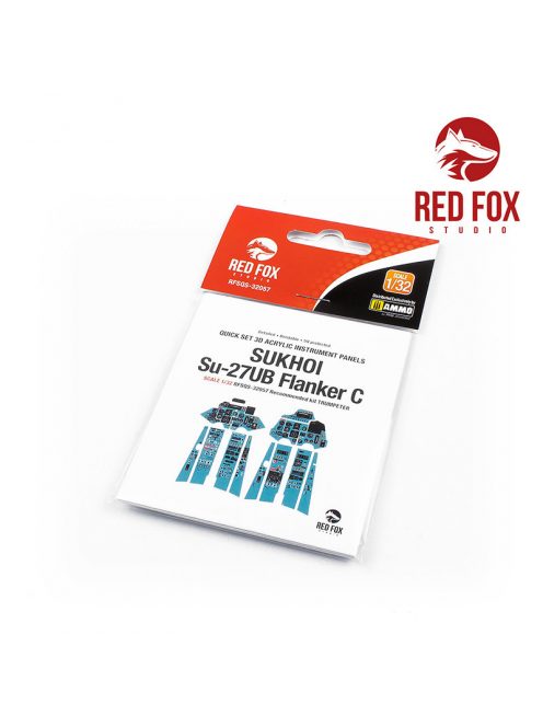 Red Fox Studio - 1/32 Sukhoi Su-27 Flanker C (UB) (for Trumpeter kit)