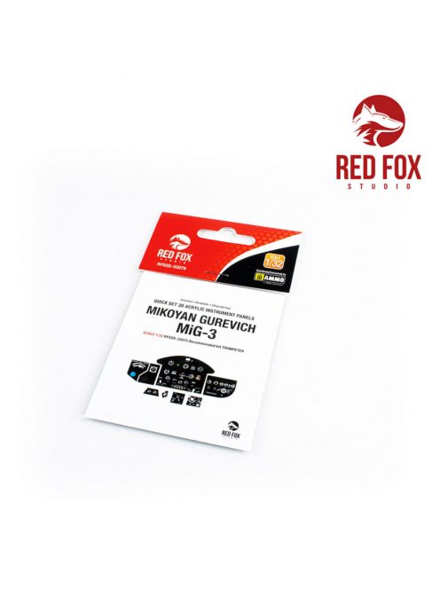 Red Fox Studio - 1/32 Mikoyan Gurevich MiG-3 (for Treumpeter Kit)