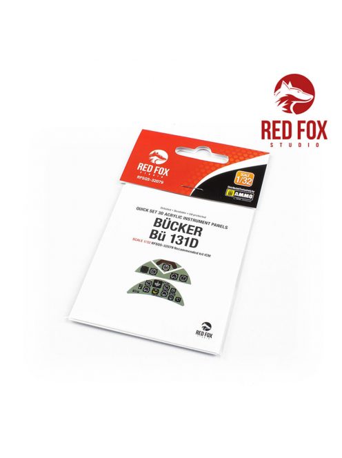 Red Fox Studio - 1/32 Bücker Bü 131D (for ICM kit)