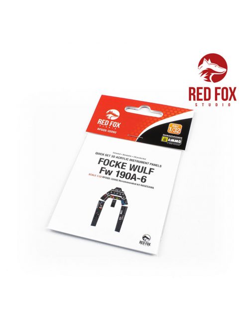 Red Fox Studio - 1/32 Focke Wulf Fw 190A-6 (for Hasegawa kit)