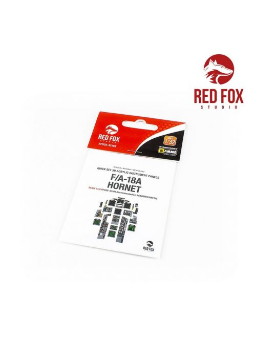 Red Fox Studio - 1/32 F/A-18A Hornet (for Academy/Kinetic kit)