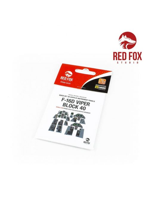 Red Fox Studio - 1/32 F-16D Block 40 Viper (for Academy kit)