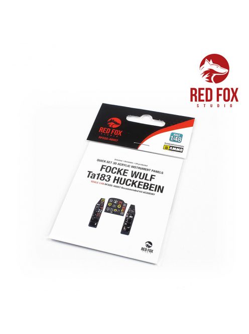 Red Fox Studio - 1/48 Focke-Wulf Ta 183 Huckebein (for Academy kit)