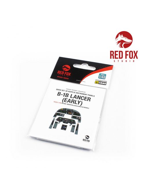 Red Fox Studio - 1/48 Rockwell B-1B Lancer (Early) (for Revell kit)