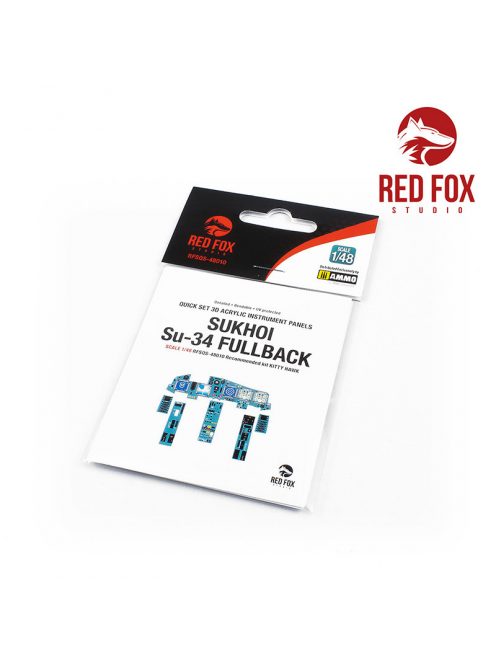 Red Fox Studio - 1/48 Su-34 Fullback (for Kitty Hawk kit)