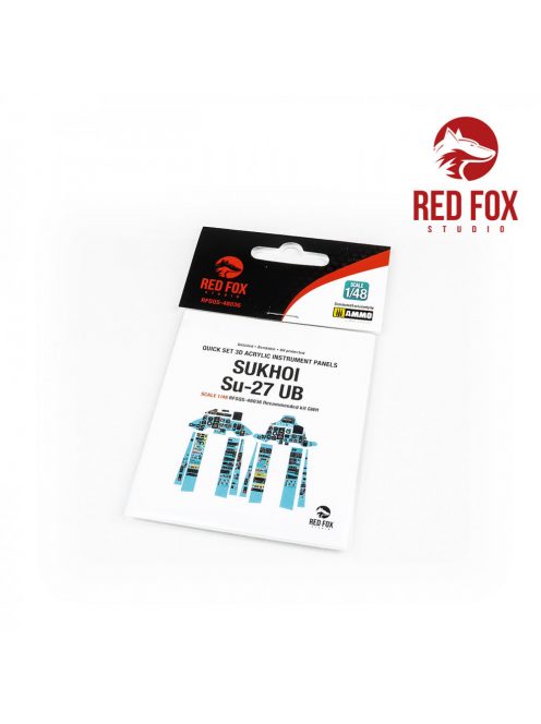 Red Fox Studio - 1/48 Su-27UB Flanker C (for GWH kit)