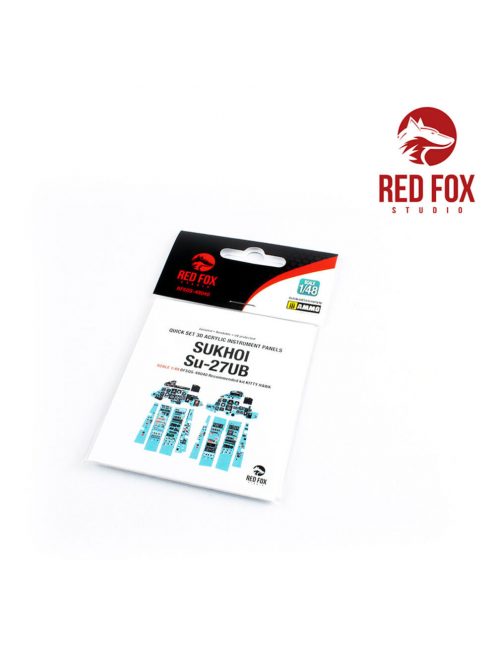 Red Fox Studio - 1/48 Sukhoi Su-27UB (fot Kitty Hawk kit)