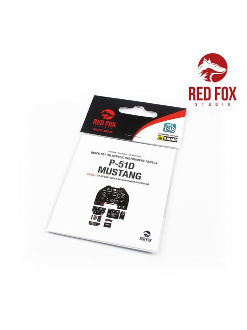 Red Fox Studio - 1/48 P-51D-5 Mustang (for Eduard kit)