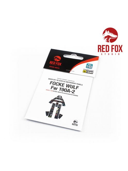 Red Fox Studio - 1/48 Focke Wulf Fw 190A-2 (for Eduard kit)