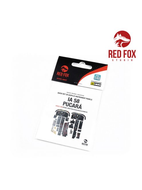 Red Fox Studio - 1/48 IA 58 Pucará (for Kinetic kit)