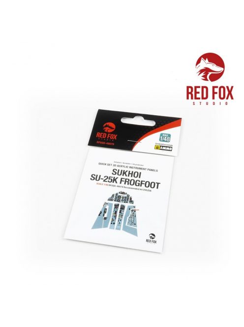 Red Fox Studio - 1/48 Sukhoi Su-25K (for Zvezda kit)