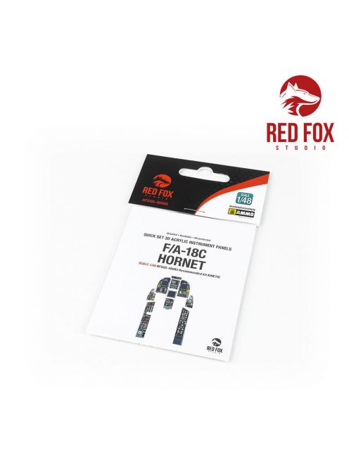 Red Fox Studio - 1/48 F/A-18C Hornet (for Kinetic kit)