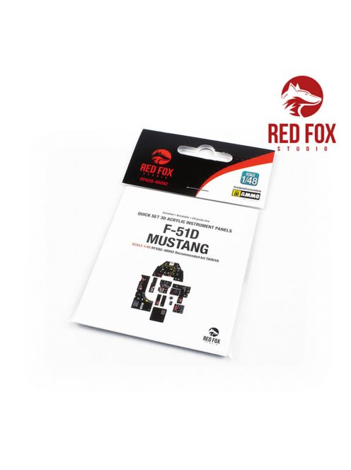 Red Fox Studio - 1/48 F-51D Mustang (for Tamiya kit)