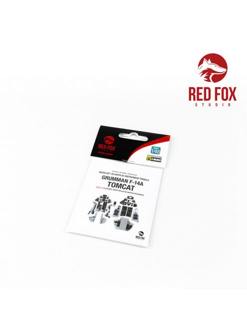 Red Fox Studio - 1/48 Grumman F-14A Tomcat (for Academy kit)