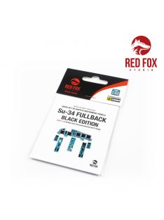   Red Fox Studio - 1/48 Su-34 Fullback Black Edition (for Kitty Hawk kit)