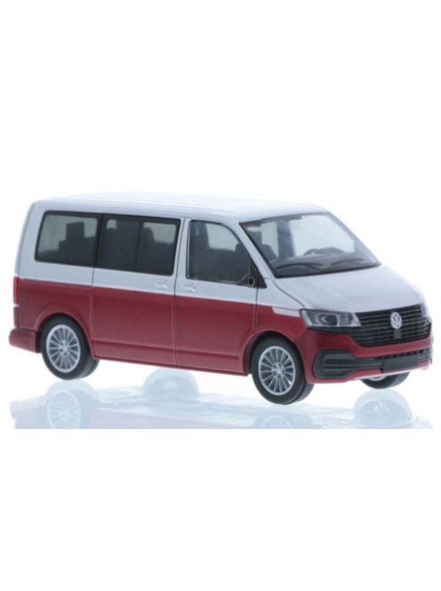 Rietze - VW T6.1, silber/rot, 1:87