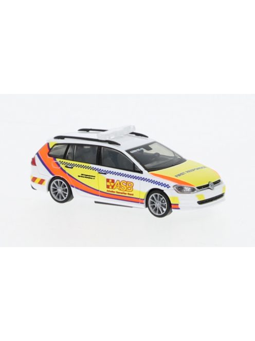 Rietze - VW Golf VII Variant, First Responder ASB Boizenburg, 1:87