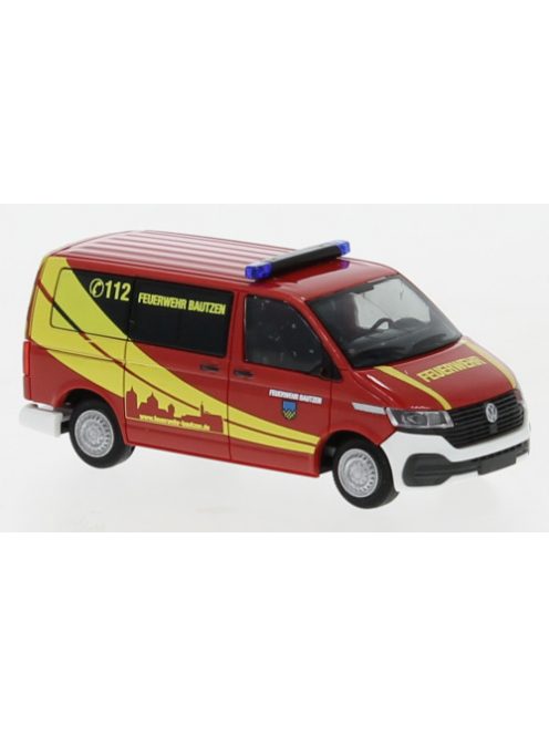 Rietze - VW T6.1, Feuerwehr Bautzen, 1:87