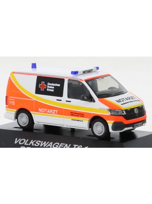 Rietze - VW T6.1 Bus, DRK Heilbronn, 1:87