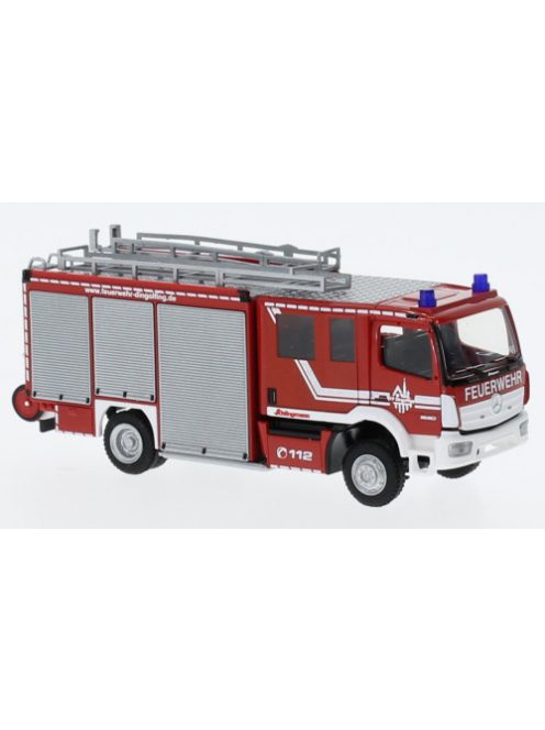 Rietze - Mercedes Schlingmann Varus HLF, Feuerwehr Dingolfing, 1:87