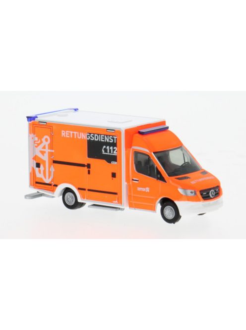 Rietze - Wietmarscher Ambulanzfahrzeug - Design RTW, 2018, FW Düsseldorf, 1:87