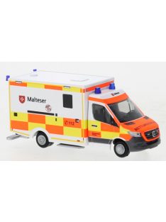   Rietze - Wietmarscher Ambulanzfahrzeuge RTW, 2018, Malteser Bamberg, 1:87